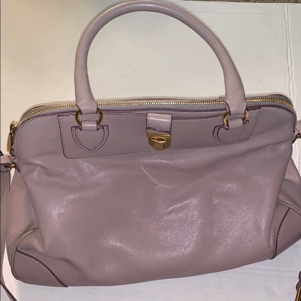 Marc Jacobs leather hobo bag with crossbody strap